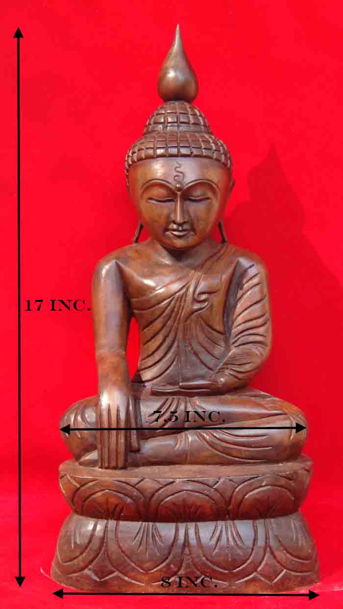 ***พระพุทธรูปศิลปะพุกาม พม่า ปางมารวิชัย เนื้อทองเหลืองผิวสนิมแดง ฐานดินไทย ลักษณะองค์พระเหมือนพระไม