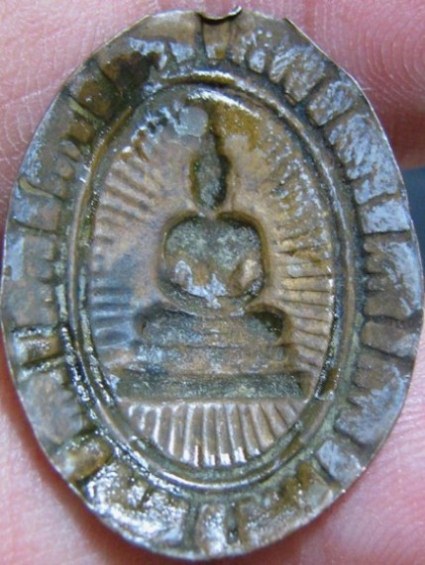 หลวงพ่อโสธร ทองเหลืองลงยา ปี2482 วัดโสธรฯ จ .ฉะเชิงเทรา มาพร้อมบัตรรับรอง