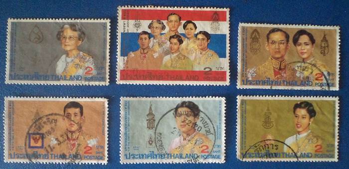 แสตมป์ ชุดมหามงคลเฉลิมพระชนมพรรษา๕รอบ