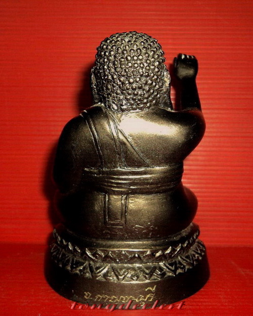 พระสังกัจจายน์กวักบูชา หลวงพ่อลำใย วัดทุ่งลาดหญ้า จ.กาญจนบุรีค่ะ