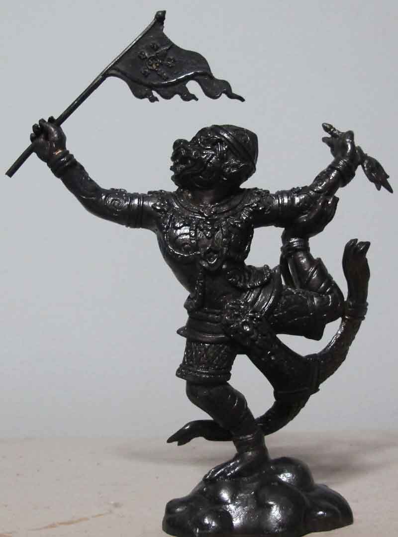 หนุมานเชิญธง หลวงพ่อเพี้ยน วัดเกริ่นกฐิน จ.ลพบุรี งานกฐินปี 2559