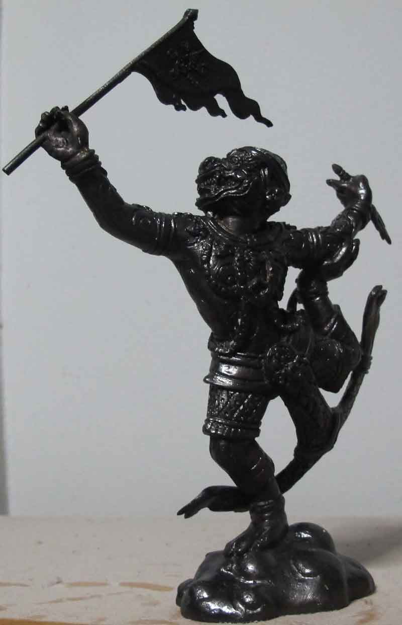 หนุมานเชิญธง หลวงพ่อเพี้ยน วัดเกริ่นกฐิน จ.ลพบุรี งานกฐินปี 2559