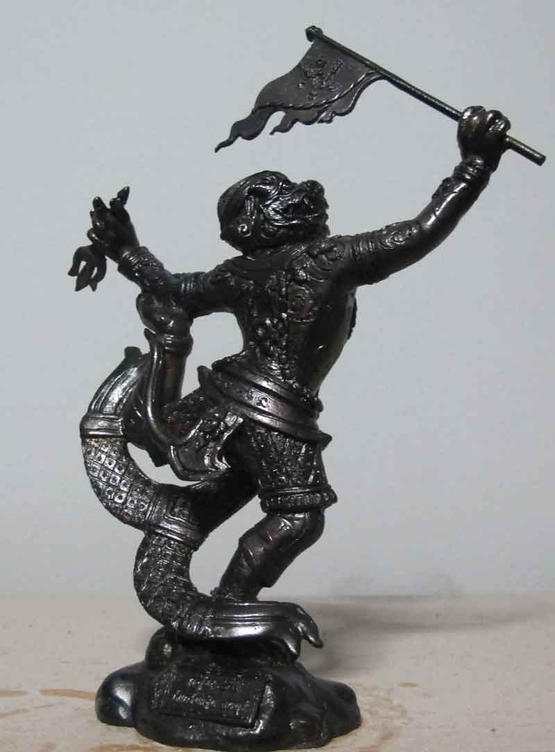 หนุมานเชิญธง หลวงพ่อเพี้ยน วัดเกริ่นกฐิน จ.ลพบุรี งานกฐินปี 2559