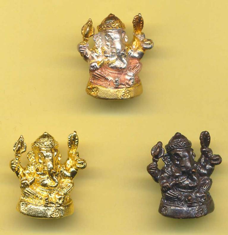 พระพิฆเนศ กรมศิลปกร ปี 50  เป็นชุด 3 องค์