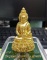 พระกริ่งรุ่นเเรก หลวงปู่จันทร์ เขมจาโร เนื้อทองทิพย์ หมายเลข 217