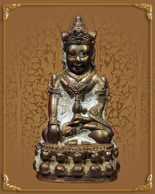 พระกริ่งอินทขีล หล่อโบราณนำฤกษ์ วัดเจดีย์หลวงวรวิหารเชียงใหม่