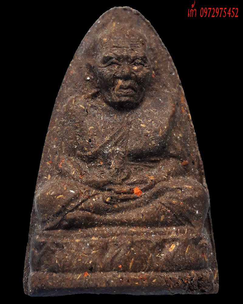 หลวงปู่คำพันธ์ โฆสปัญโญ พิมพ์หลวงปู่ทวด ฝังปฐวีธาตุ รุ่นกองทุนการศึกษา ปี 44