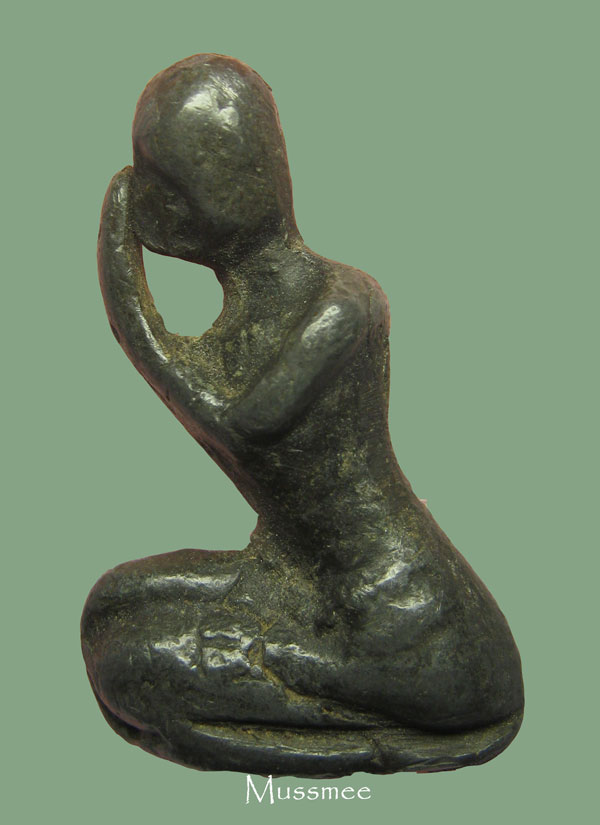 พระโมคคัลลา (พระจ่อง) วัดพิชัยสงคราม พระสายเหนียว เมืองสมุทรปราการ หลวงปู่เขียน สร้าง พระสวยยยย