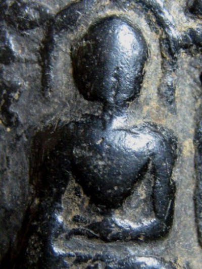 พระเกษาครูบาศรีวิชัย พิมพ์พระคง เนื้อผงใบลาน จ.เชียงใหม่