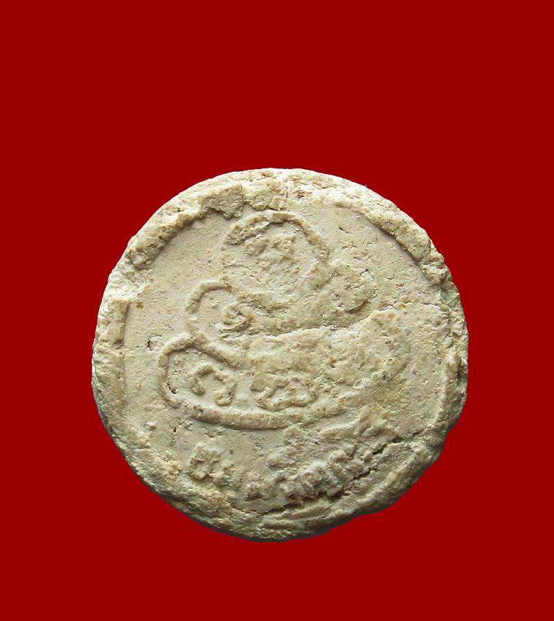 พระผงจันทร์ลอยท่านเจ้าคุณนรฯหันข้างพนมมือ ปี13