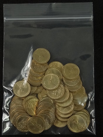 เหรียญ 25สตางค์ ร.9 กาญจนาภิเษกปี39 (บล๊อคนอก) 50เหรียญ