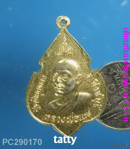 เหรียญพุ่มข้าวบิณฑ์หลวงพ่อแพ