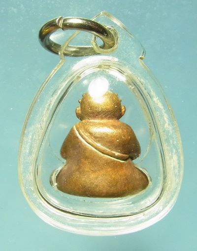 พระปิดตาปุ้มปุ้ยหลวงพ่อสาคร เนือทองแดง เคาะเดียว 