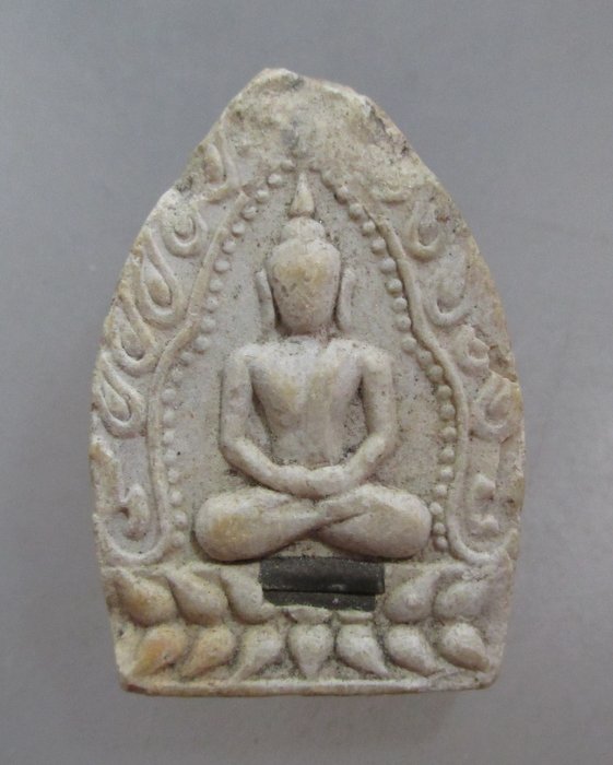 20 บาท พระผงเจ้าสัวหลวงปู่บุดดา ถาวโร ฝังตะกรุด