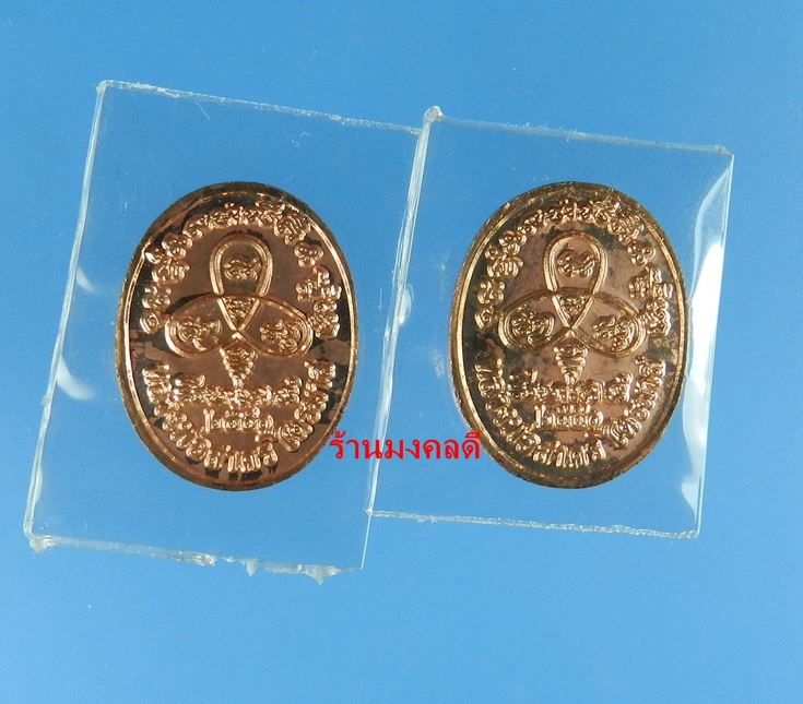 พระนาคปรกไตรมาส 51 พิมพ์เล็ก หลวงพ่อสาคร เนื้อทองแดง จำนวน 2 องค์ (พร้อมกล่องเดิม) ชุดB