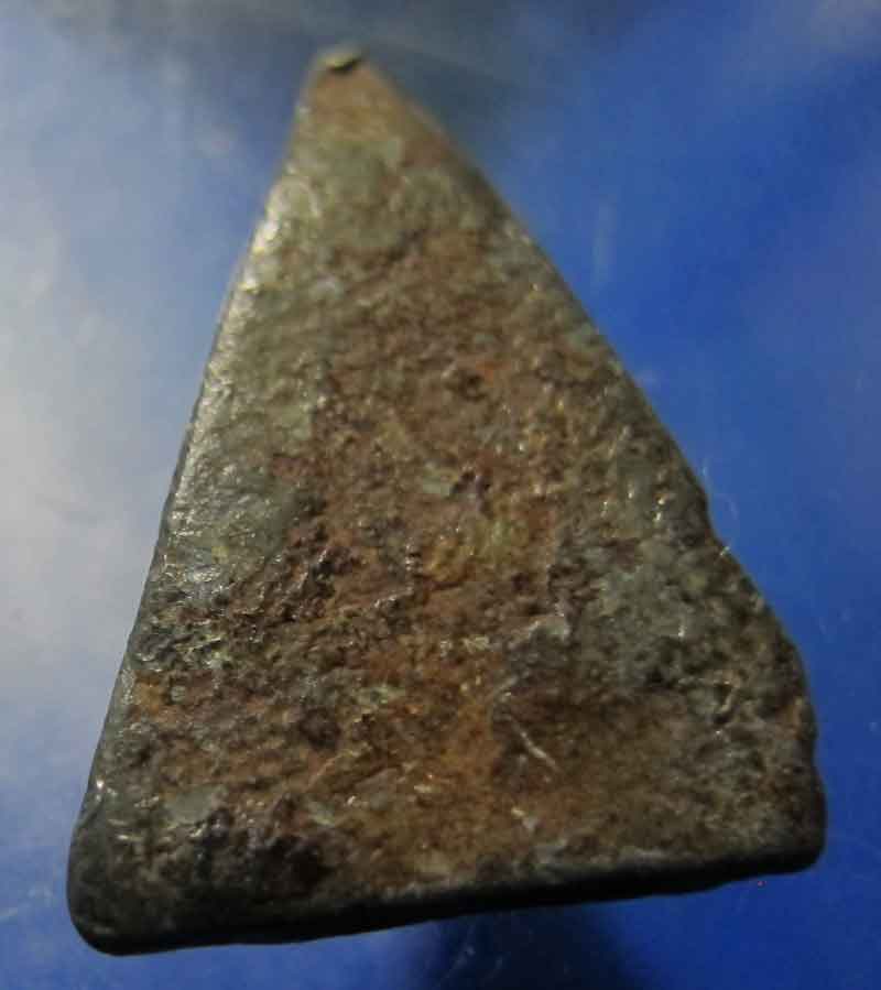 พระกำแพงเนื้อชินเงิน เก่า ไม่ทราบที่