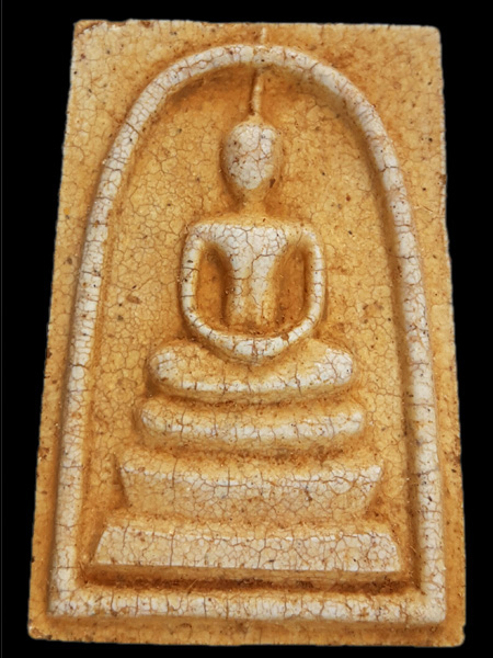 พระสมเด็จวัดระฆัง รุ่น 214 ปีเกิดสมเด็จพระพุฒาจารย์ (โต พฺรหฺมรํสี) พิมพ์ใหญ่เกศทะลุซุ้มแตกลายงา (๓)