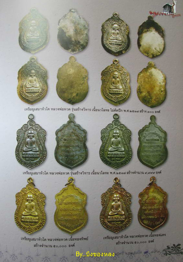 พระเหรียญเสมาหัวโตหลวงปู่ทวด(รุ่นสร้างวิหาร) วัดช้างให้ จ.ปัตตานี เนื้อทองแดง ปี2537