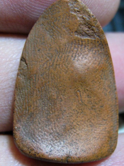 พระสรรค์นั่ง พิมพ์ใหญ่ ฝนขอบเก่า เนื้อดิน จ.ชัยนาท พระเนื้อจัด คลาสสิค