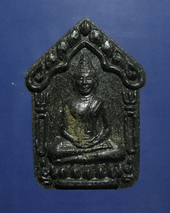 ขุนแผน หลังแม่นางบัวคลี่ เนื้อดำ ตะกรุดเงิน หลวงพ่อสาคร วัดหนองกรับ 