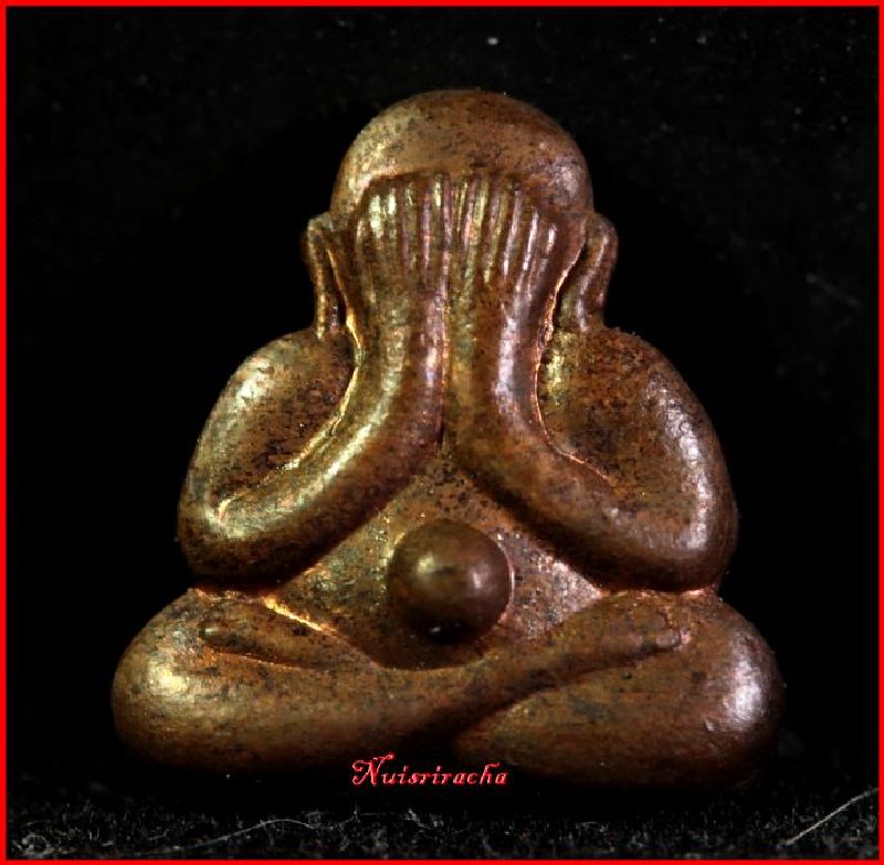 เหรียญปิดตาหลังรูปเหมือน หลวงพ่อสาคร เนื้อกะไหล่เงิน.นวะ,กะไหล่เงิน,ปลอกลูกปืน,กะไหล่เงิน,ทองแดง 5อง