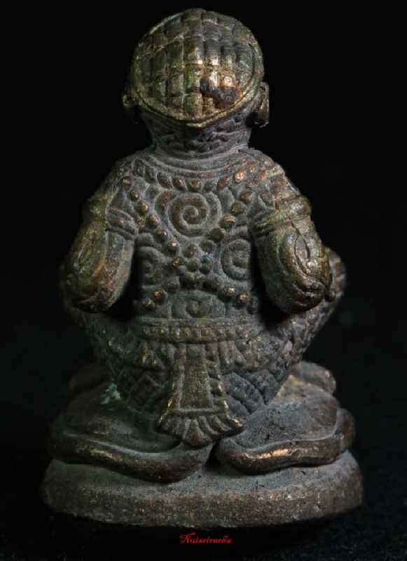 หนุมาน ชินะฤทธิ์ (ชินบัญชร ) รุ่นแรก ปลุกเสกโดย หลวงปู่บัว ถามโก วัดศรีบุรพา จ.ตราด เนื้อนวะ ก้นอุดผ