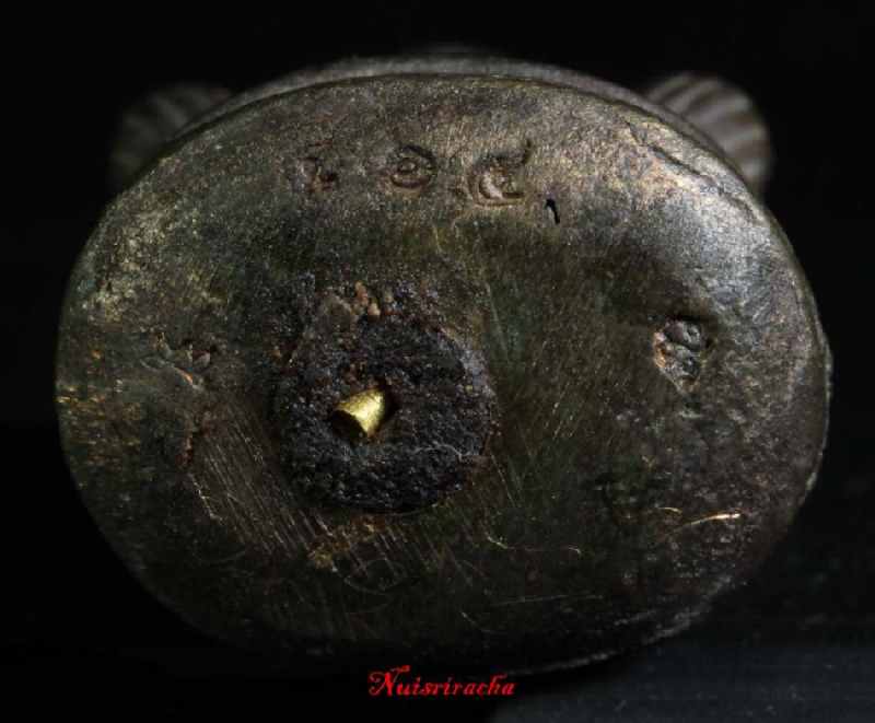 หนุมาน ชินะฤทธิ์ (ชินบัญชร ) รุ่นแรก ปลุกเสกโดย หลวงปู่บัว ถามโก วัดศรีบุรพา จ.ตราด เนื้อนวะ ก้นอุดผ