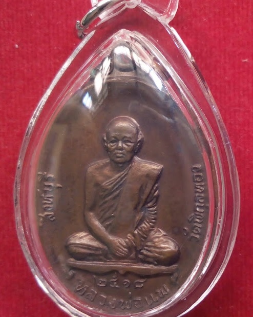 เหรียญรูปเหมือน หลวงพ่อแพ วัดพิกุลทอง หลังพระประจำวัน 7วัน ปี18 ตอกโค๊ตด้านหลัง...เคาะเดียวแดง...