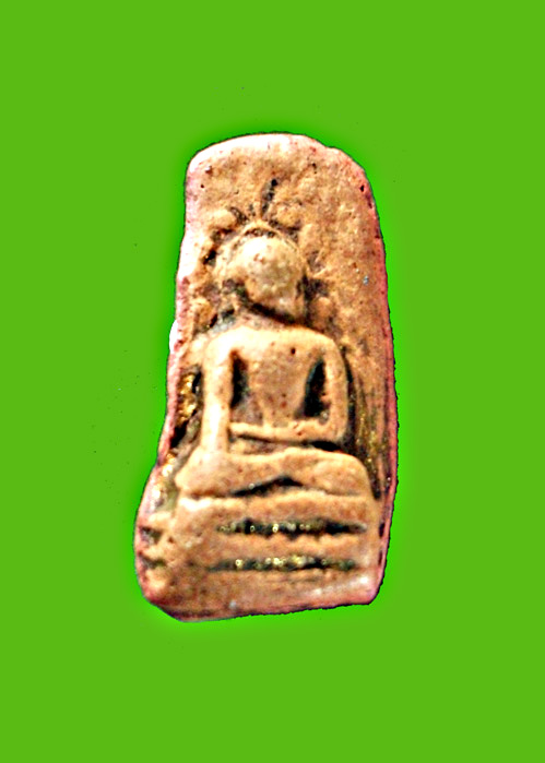 พระคงแดง กรุเก่า ลงรักปิดทอง สภาพใช้