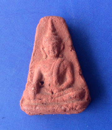 "เคาะเดียว" พระนางพญา เนื้อว่านสบู่เลือด(แดง) หลวงพ่อคง สุวัณโณ วัดวังสรรพรส จันทบุรี