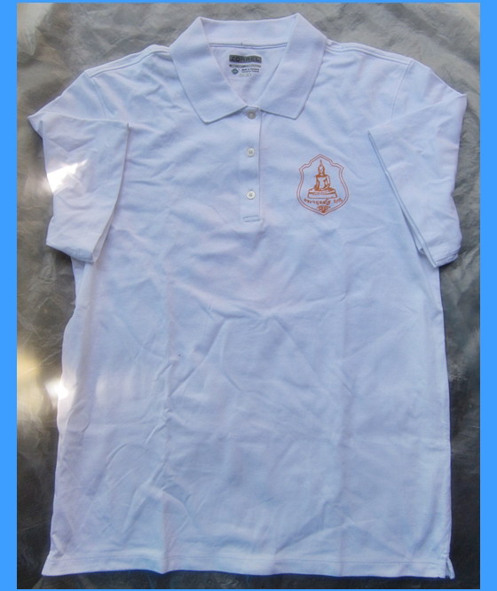 เสื้อสกรีนรูปหลวงพ่อสงัด วัดสันติคีรีเขต ศรีราชา จ.ชลบุรี