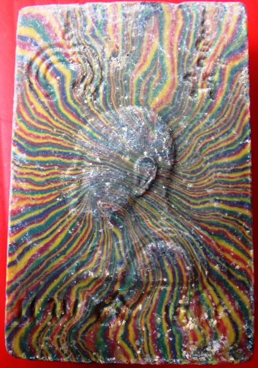 พระสมเด็จ 9 พัน สายรุ้ง หลวงพ่อแพ วัดพิกุลทอง พร้อมกล่องเดิมวัด