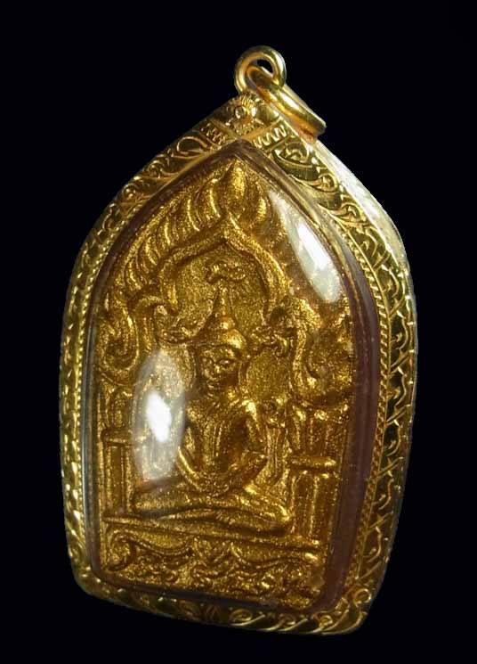 ขุนแผนผงพรายกุมาร หลวงพ่อสาคร วัดหนองกรับ รุ่นพรายทอง ปลุกเดียวโดยหลวงพ่อ เลี่ยมทองคำแท้พร้อมใช้