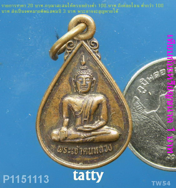พระเจ้าตนหลวง วัดศรีโคมคำ พะเยา ปี 2535