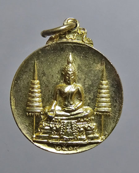 เหรียญที่ระลึกทอดผ้าป่า ปี 2519 หลวงพ่อแพ วัดพิกุลทอง (รหัส 2713)