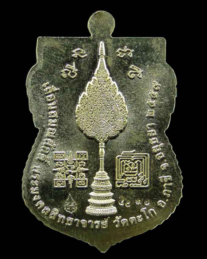 เหรียญเสมารุ่นเลื่อนสมณศักดิ์ หลวงพ่อรวย วัดตะโก อยุธยา