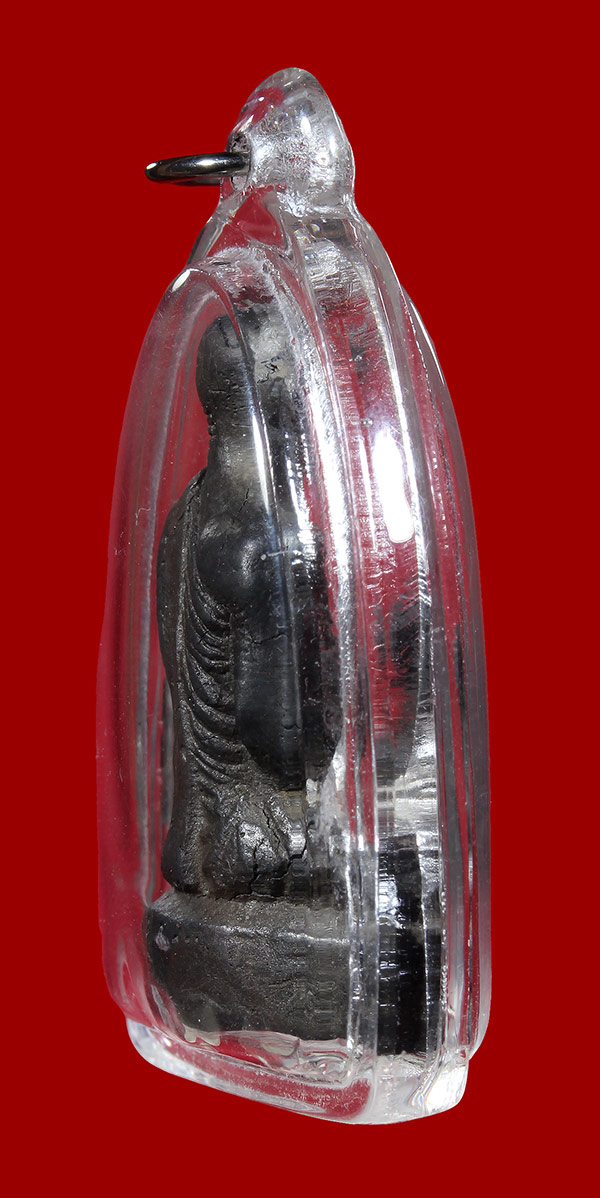 พระรูปหล่อหลวงพ่อเดิม ตะกั่วเก่ามีจาร