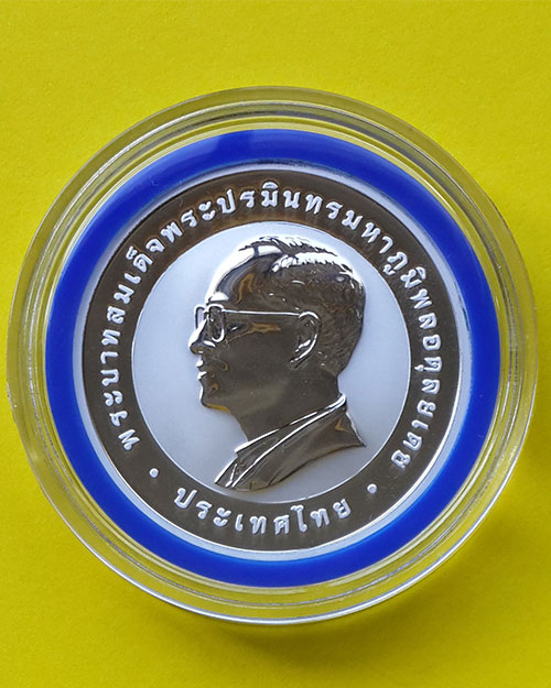เหรียญกษาปณ์ชนิดราคา 800 บาท ในหลวงรัชกาลที่ 9 รางวัลผู้นำโลกด้านทรัพย์สินทางปัญญา ปี 2551