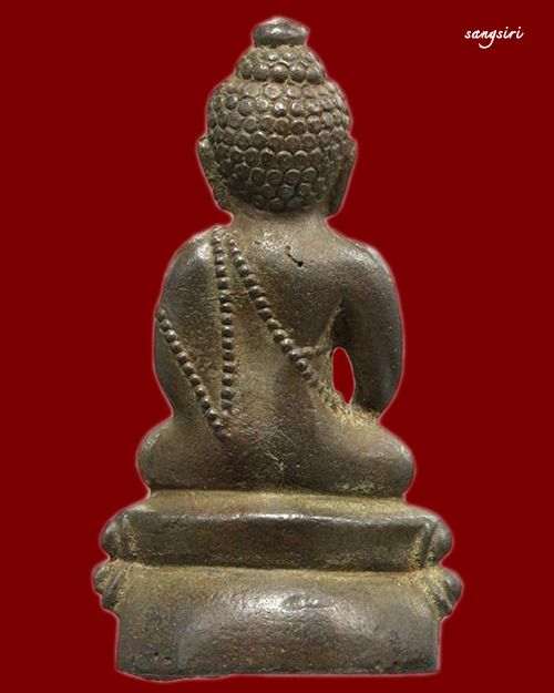 พระกริ่งอุบาเก็ง รุ่น พระเจ้า 5 พระองค์  เนื้อนวโลหะพิเศษ เทโบราณเข้าดินไทย หลวงปู่หมุน ฐิตสีโล 