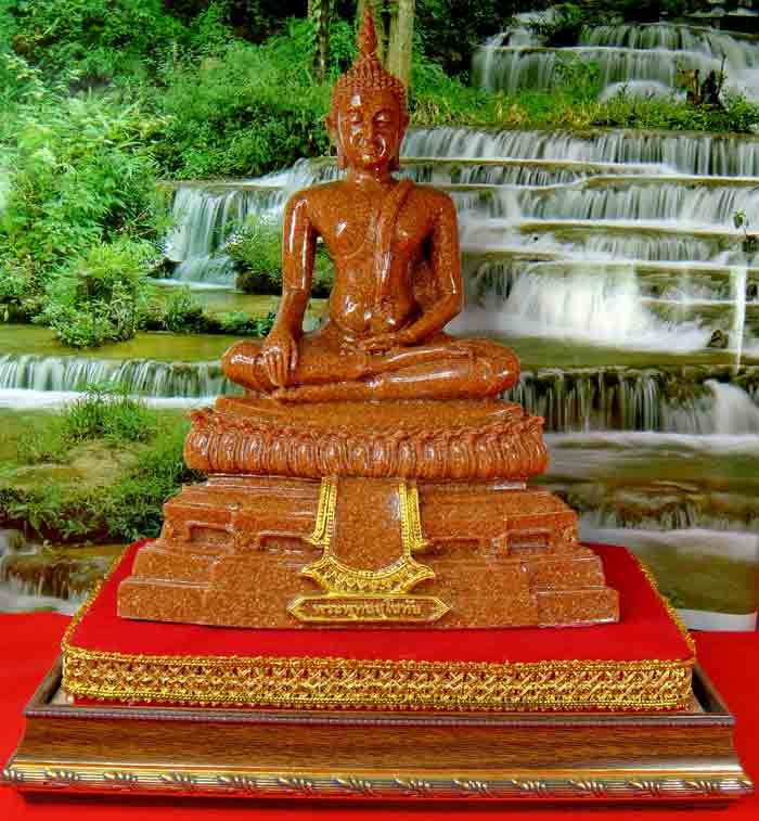 ***พระพุทธรูปบูชาศิลปแบบสุโขทัย เนื้อกระเบื้องหลังคาโบส์ถ งานพุทธศิลป์พุทธลักษณะสวยงามมากค่ะ ขนาดหน้