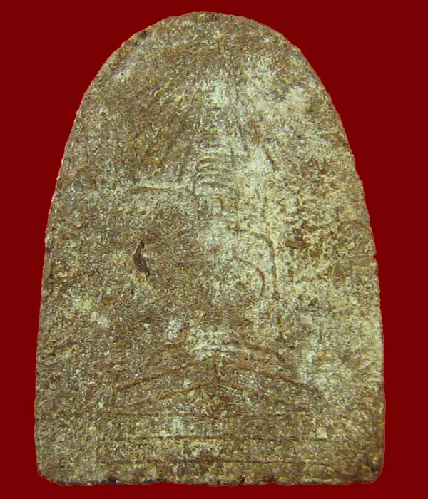 พระผงว่านชานหมาก ปี2505 หลวงพ่อคล้าย รุ่นหลังเจดีย์