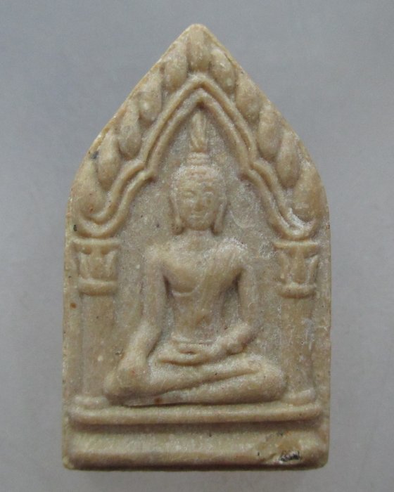 พระขุนแผนสีหราชเดโช หลวงปู่แผ้ว ปวโร วัดกำแพงแสน( ทหารค่ายสีหราชเดโช จัดสร้าง)2