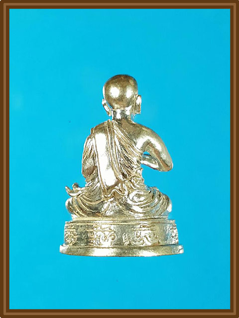 ***พระสีวลีจกบาตรลอยองค์ รุ่น "ไหว้ครู ๒๕๕๔" เนื้อเงิน ครูบากฤษณะ อินทวันโณ ***สร้างน้อยครับ