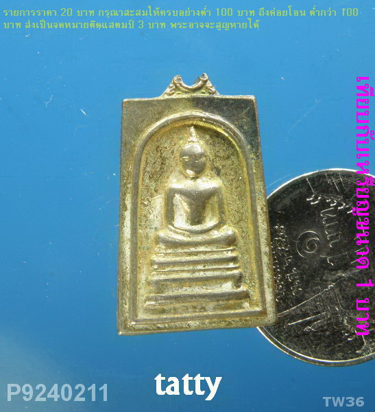 เหรียญสมเด็จหลวงพ่อแพ เสาร์5 (ห่วงด้านบนขาด)