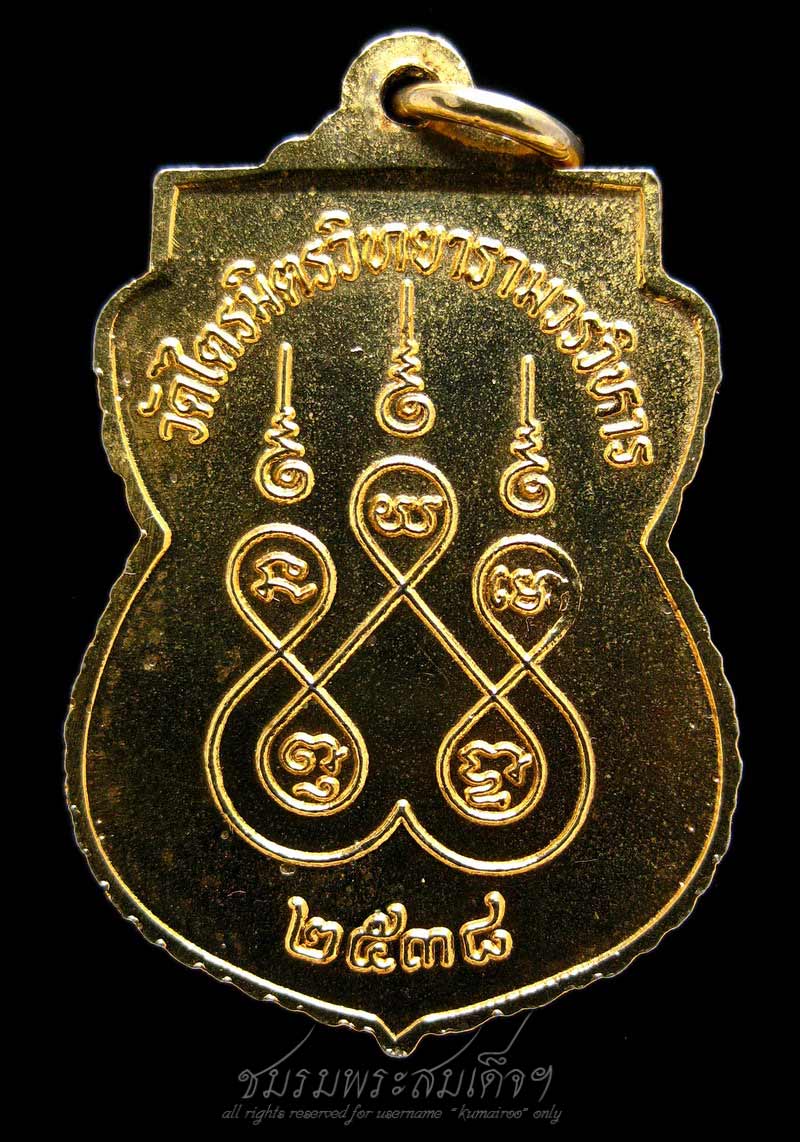เหรียญเสมาหลวงพ่อทองคำ วัดไตรมิตร (252)