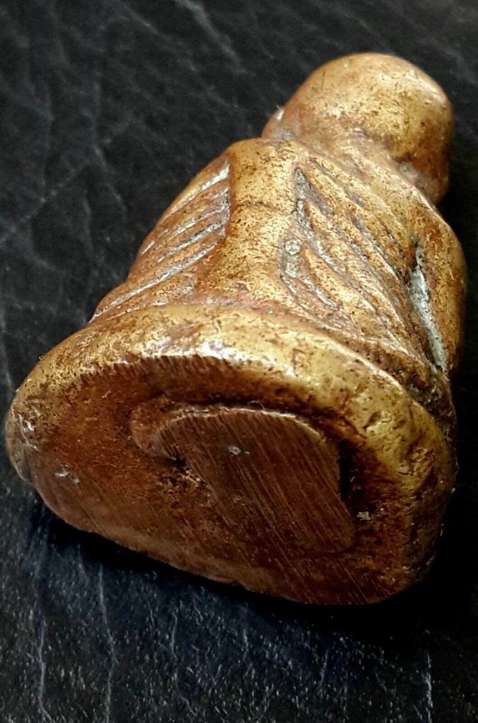 หลวงพ่อเงินวัดบางคลาน รุ่นปืนแตก พิมพ์เศียรโตนิยม ปี2528