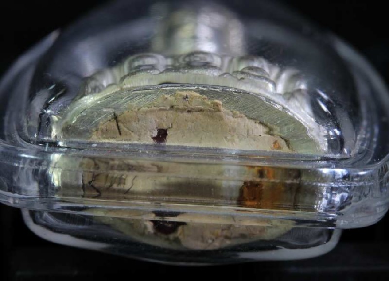 พระกริ่งชินบัญชร 7 รอบ ฉลองอายุ 84 ปี ลป.สิน วัดละหารใหญ่ เนื้อเงินก้นอุดผงพรายกุมาร เส้นเกศา ฝังพลอ