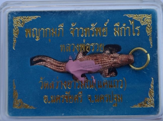 จระเข้สองหาง+ฤาษี วัดสว่างอารมณ์(แคแถว) นครปฐม เคาะเดี ยว 