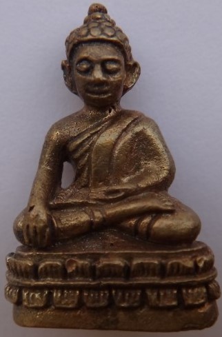 ชัยวัฒน์ 155 ปี สมเด็จพระสังฆราชแพ วัดสุทัศน์ เนื้อสัมฤทธิ์ ทองลงหิน ผสมทองคำ ปอกผิว เคาะเดียว