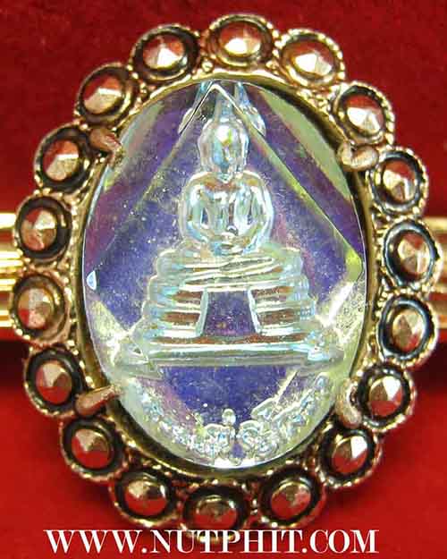 เข็มกลัดพระพุทธโสธรผลิตจากประเทศเยอรมนีสูงค่าเดิม ๆ จากวัดครับ*1